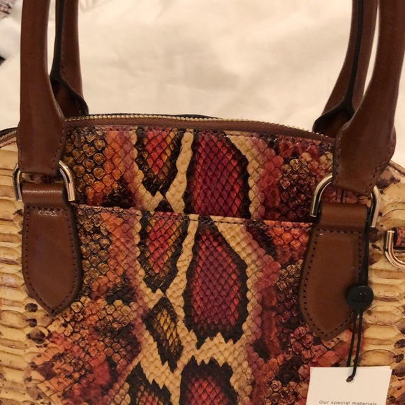 BRAHMIN GEORGINA MULTI BRIDGEPORT BAG with ADY WALLET NWT - Picture 8 of 16